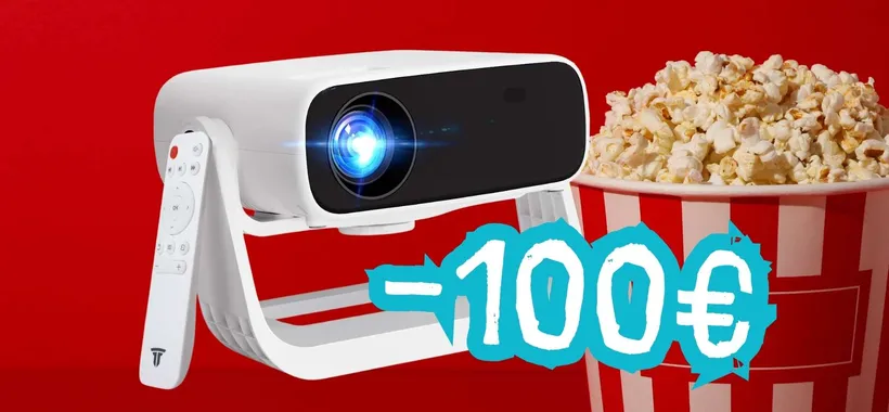 Proiettore WiFi Bluetooth con risoluzione 4K solo oggi a 100€ in meno