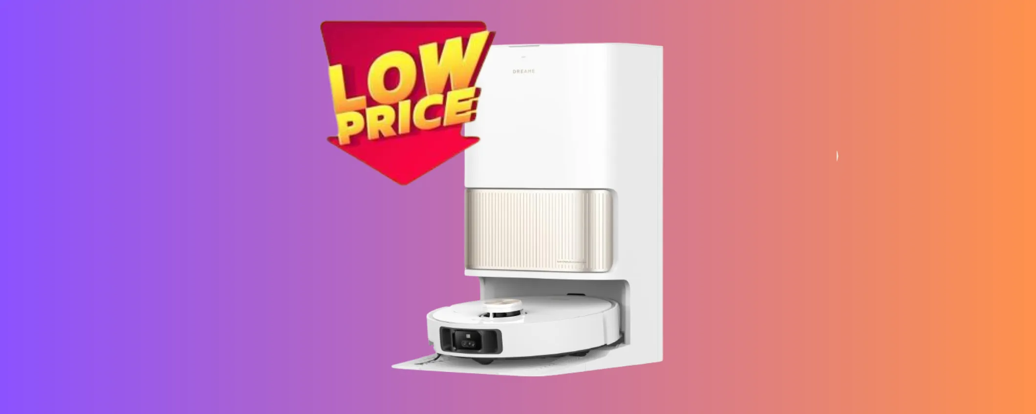 Sconto shock di 300€ sul Robot Aspirapolvere 2-in-1 DREAME: occasione unica!