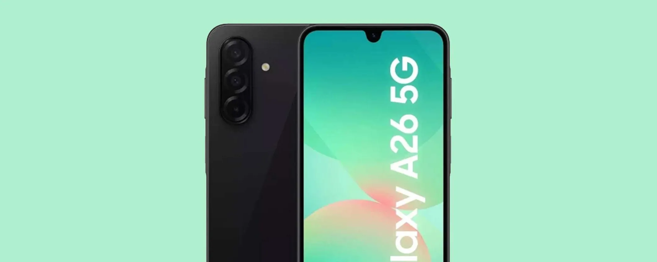 Minimo storico per Samsung Galaxy A26 5G: approfitta del 42% di sconto