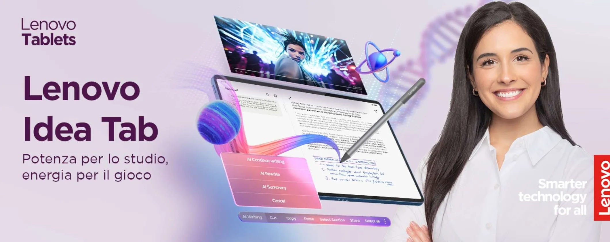 Lenovo Idea Tab + Penna a soli 159€ con il Black Friday Amazon