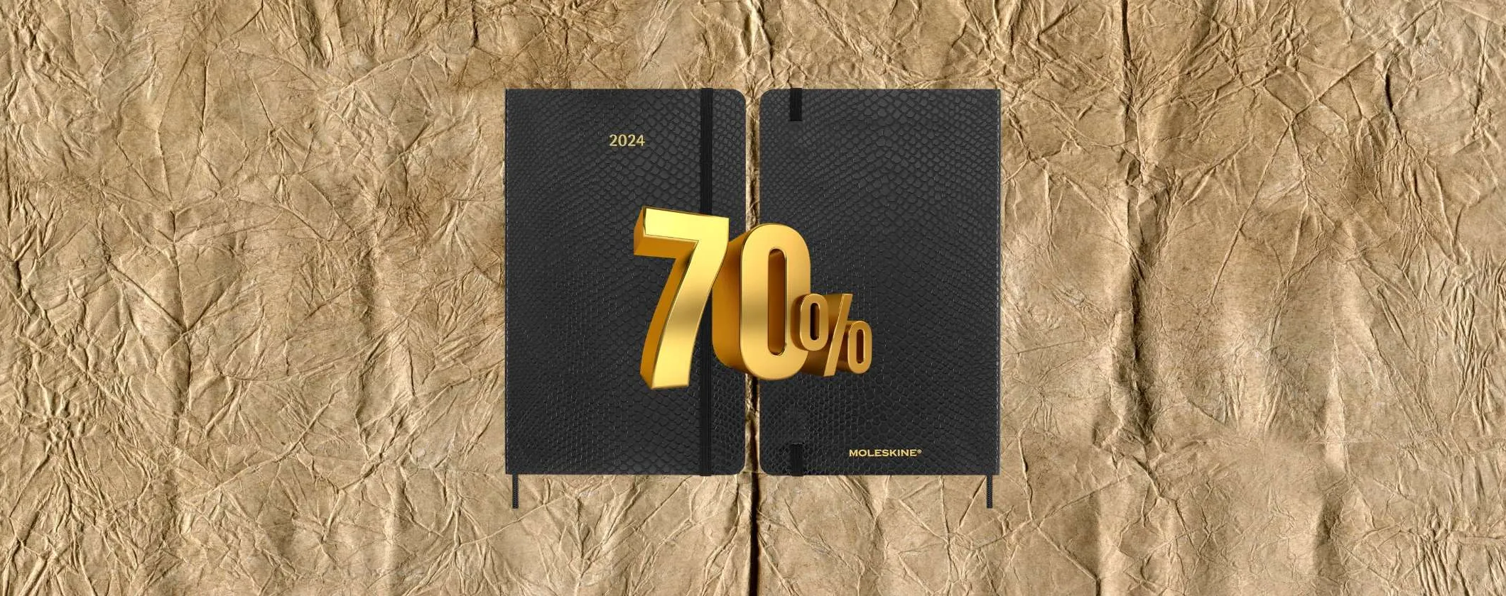 Agenda Moleskine LUSSO al 70% di SCONTO: solo 18€