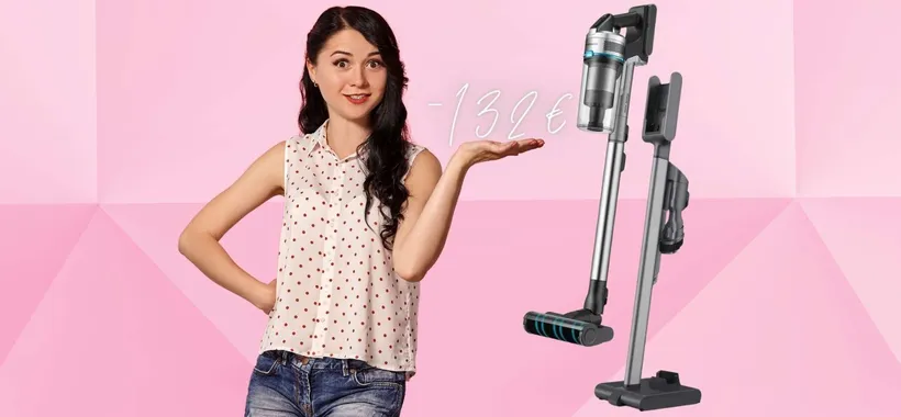 Samsung Jet 90: una scopa elettrica che aspira di tutto in una passata (-132€)
