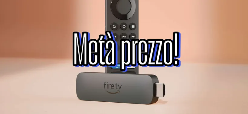 Fire TV Stick 4K: metà prezzo per il gioiellino che rende smart la tua tv