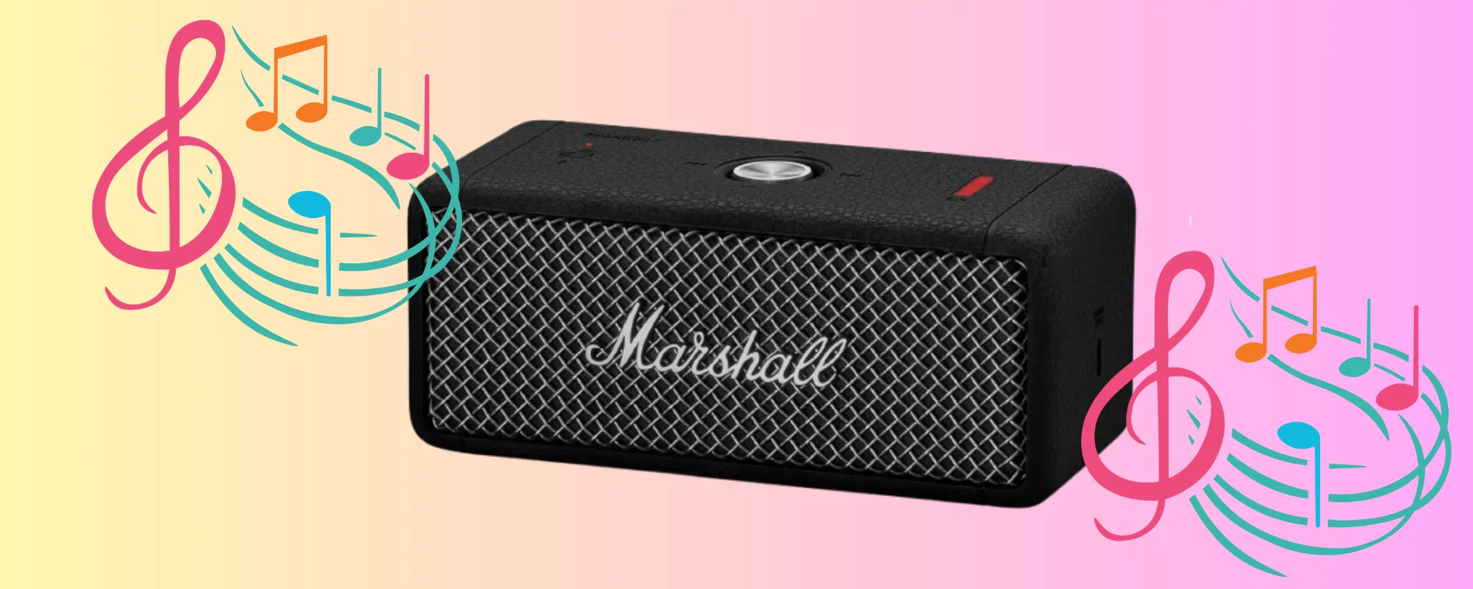 Altoparlante Portatile Marshall a meno di metà prezzo: sconto bomba del -61%