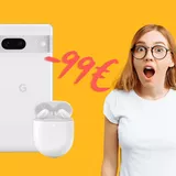 Google Pixel 7 a 99€ in MENO e in REGA …