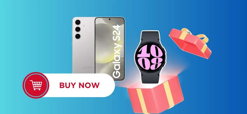 Acquista Samsung Galaxy S24: in REGALO un Galaxy Watch6