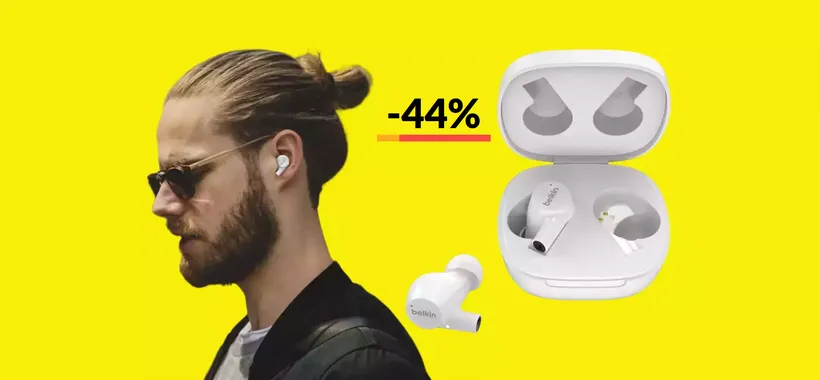 Auricolari Belkin con bassi POTENTISSIMI: li porti a casa con 39€