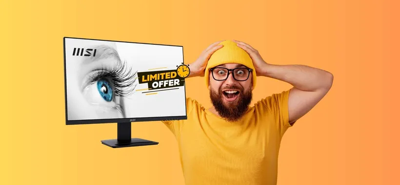 Monitor MSI PRO 27" con meno di 100€ alla Festa delle Offerte Prime