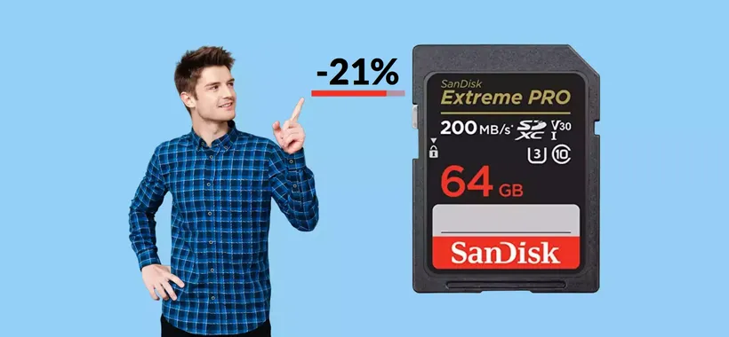 Solo 18€ per questa resistente scheda SD dalla potenza ASSURDA