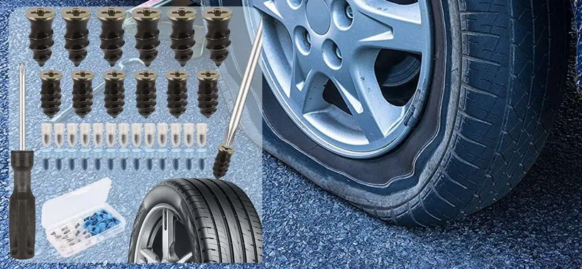 Con questo STRATAGEMMA la gomma dell'auto bucata la ripari in 30 secondi