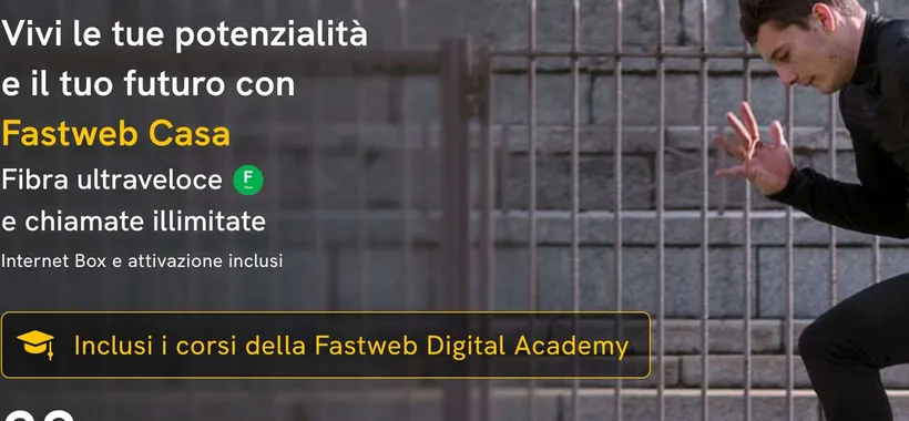 Fastweb Casa Fibra: Internet e Chiamate a 28,95€