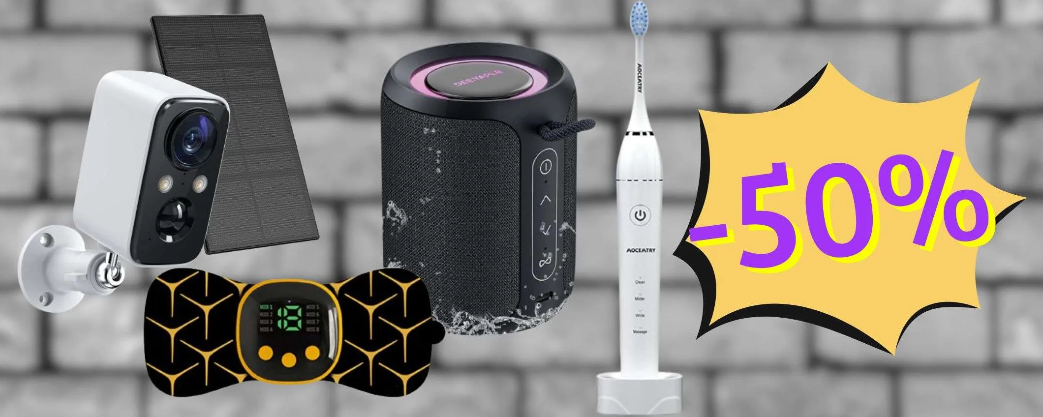 Amazon TAGLIA PREZZO a metà: occasioni da 10€ a 30€ (solo sconti 50%)