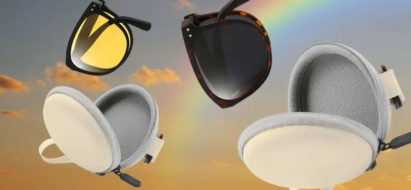 Gli occhiali da sole pieghevoli di qualità a 12€ sono DA AVERE