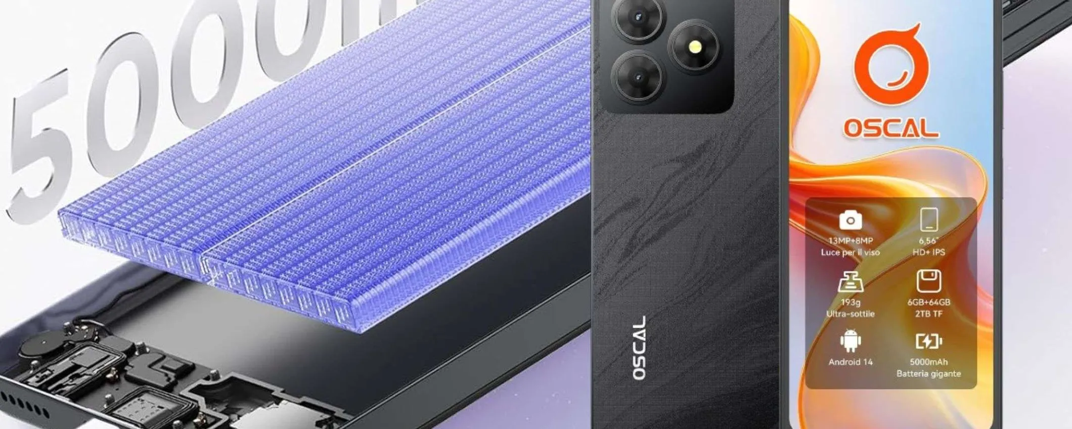 A 74€ prendi uno SPETTACOLO di smartphone: ampio display e batteria infinita