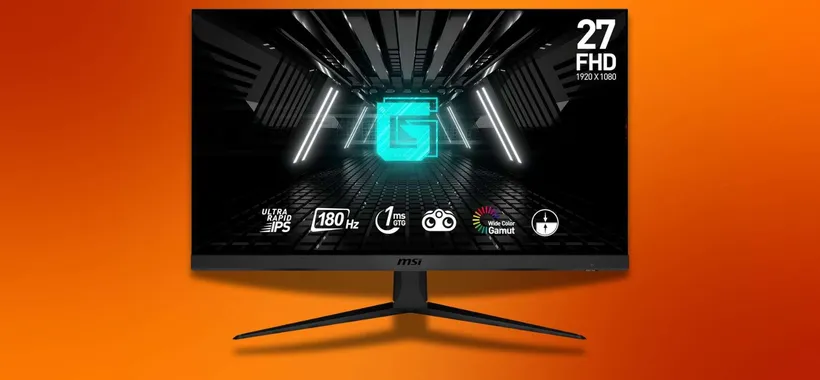 Monitor gaming MSI da 27" in offerta a 139,99€ (-30%) con 180Hz, IPS e 1ms