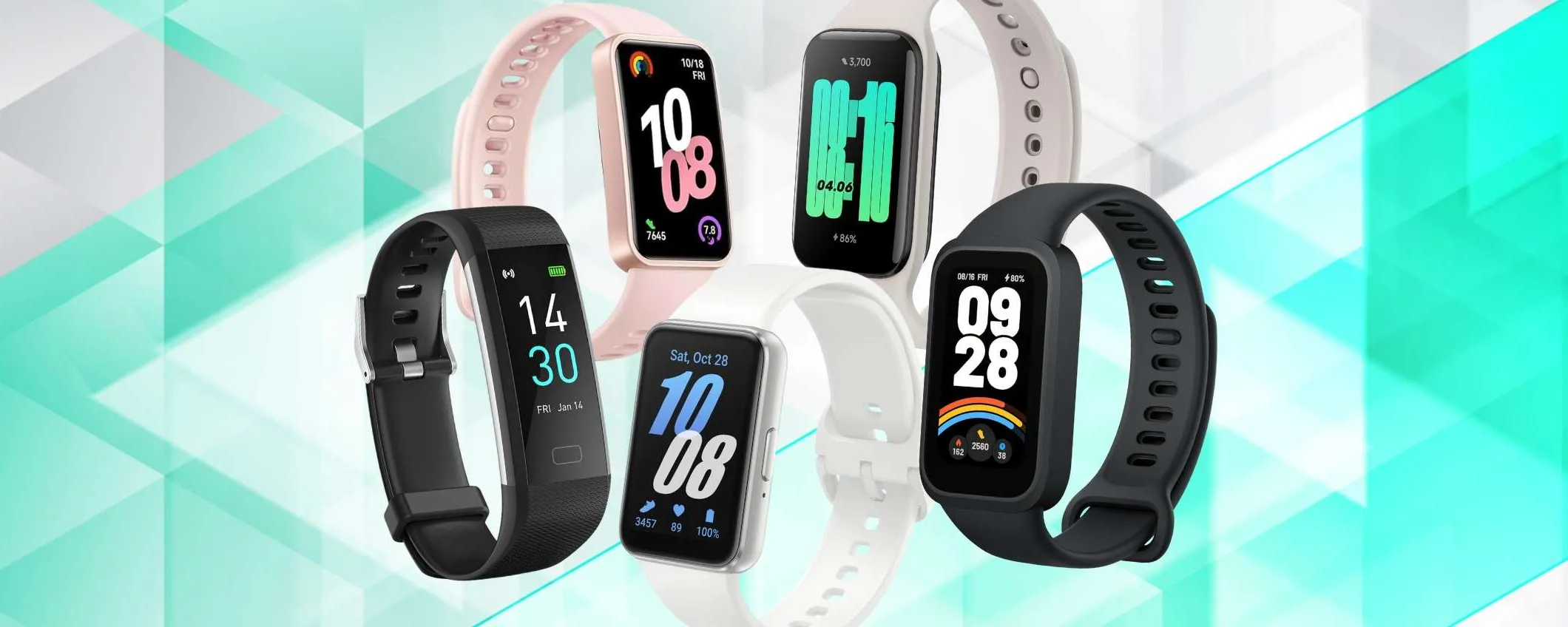 Le migliori Smart Band a ottimi prezzi, da 20€ a 39€, solo oggi su Amazon