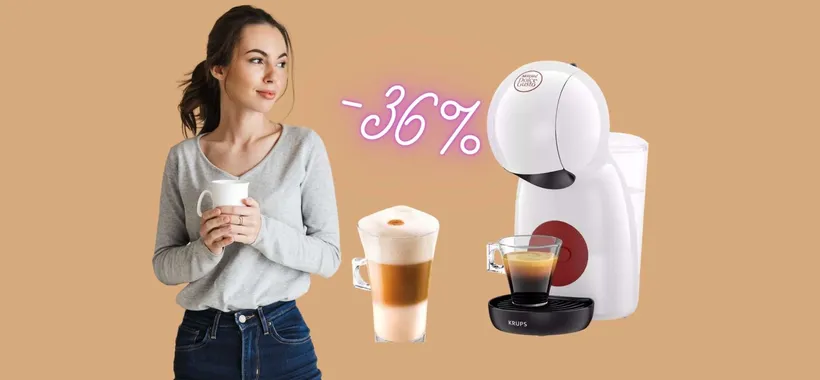 Krups Piccolo Xs è la macchina per caffè che vogliono tutti e ora costa poco