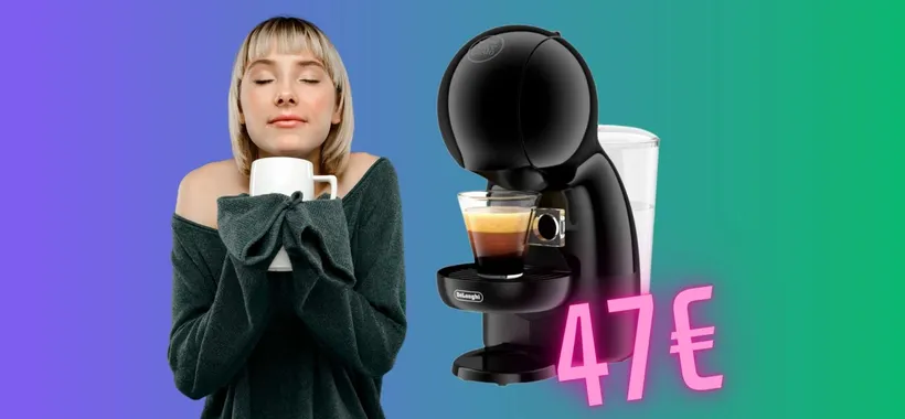 Espresso buono come al bar? De’Longhi Piccolo Xs è la risposta giusta (47€)