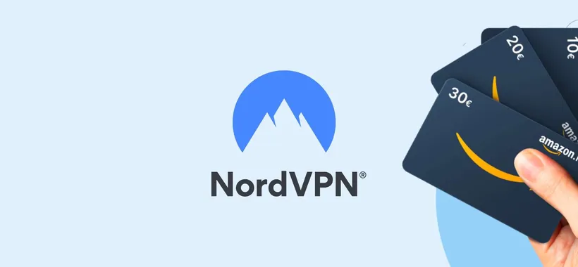 Scegli NordVPN: per te un Buono Regalo Amazon da 30€