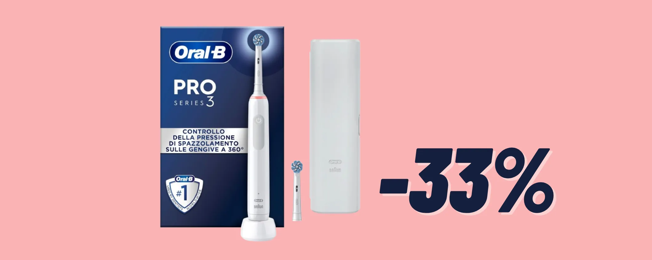 Lo spazzolino elettrico Oral-B in sconto