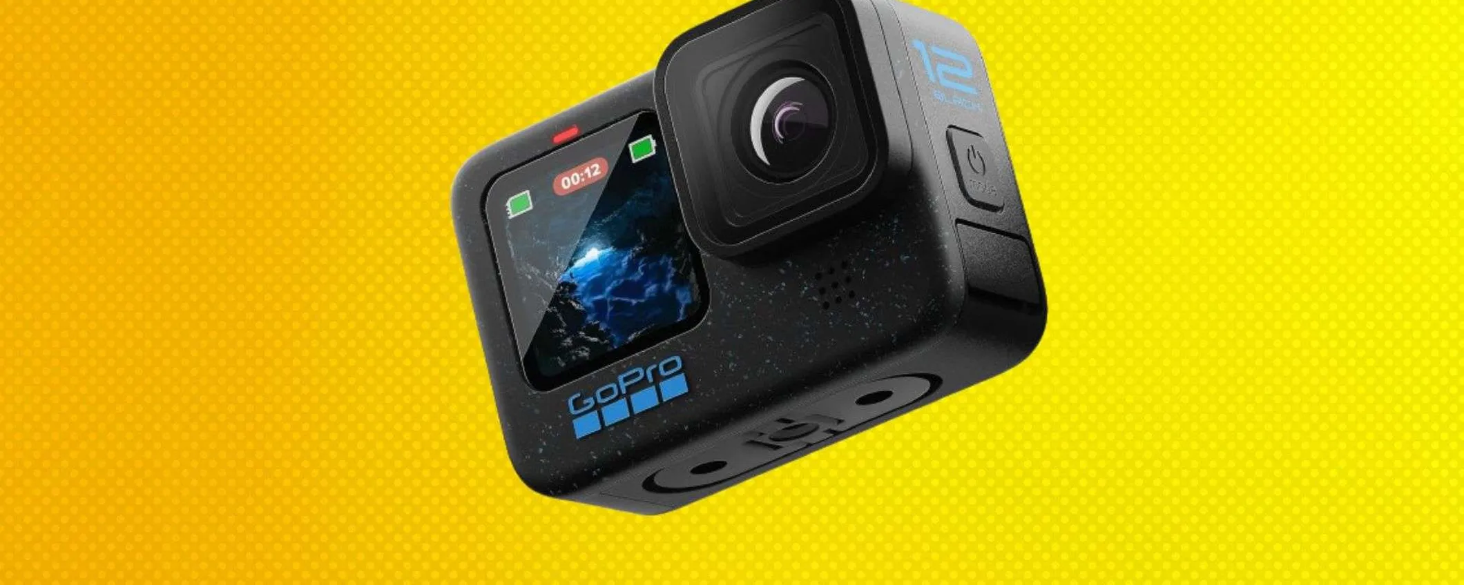 GoPro Hero12 Black in offerta su Amazon: la regina delle action cam