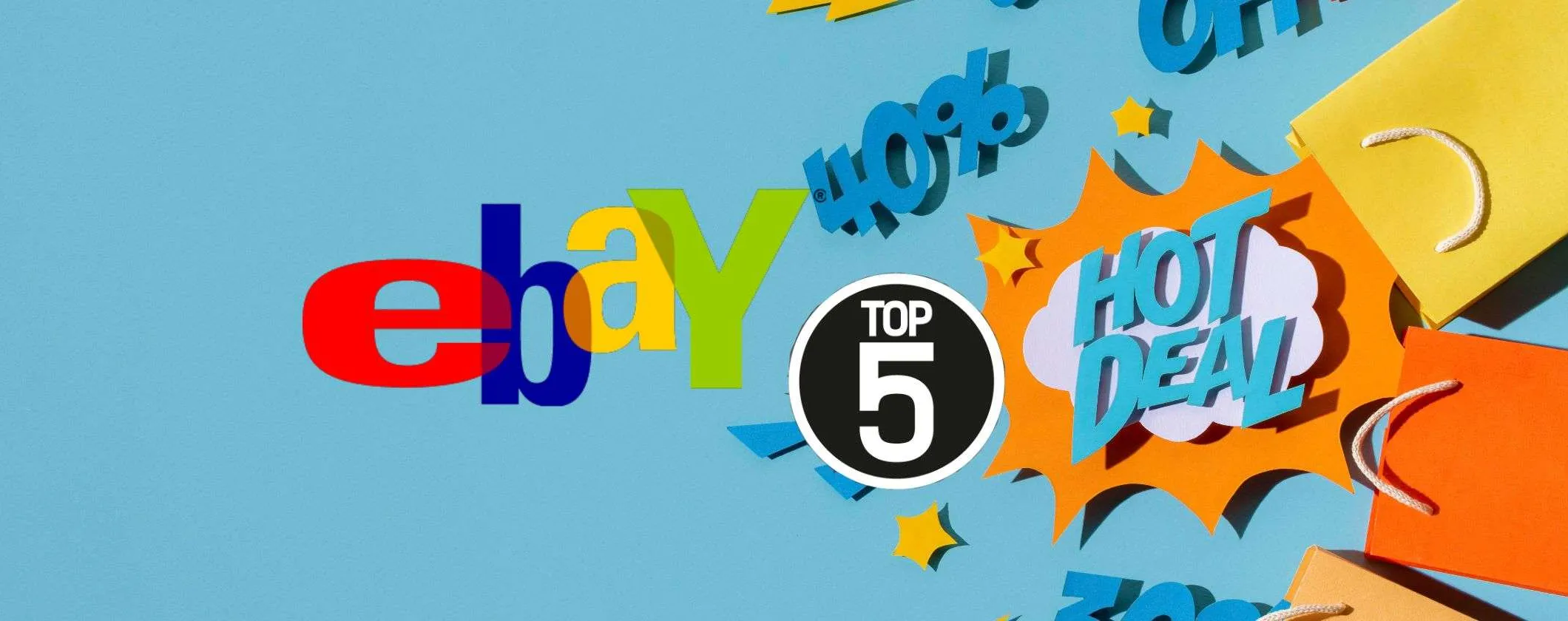 5 offerte prese d'assalto su eBay da acquistare immediatamente
