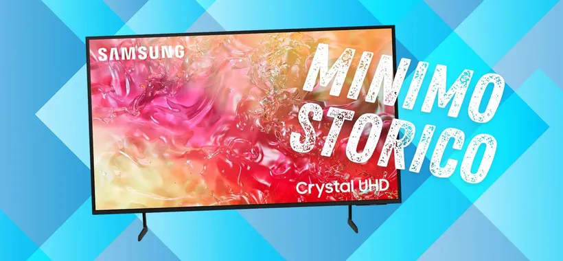 Smart TV Samsung da 43" con processore Crystal 4K a un PREZZO MAI VISTO