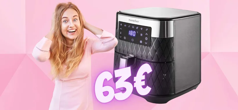 Friggitrice ad aria con cestello da 5,5 litri a PREZZO SHOCK (63€ eBay)
