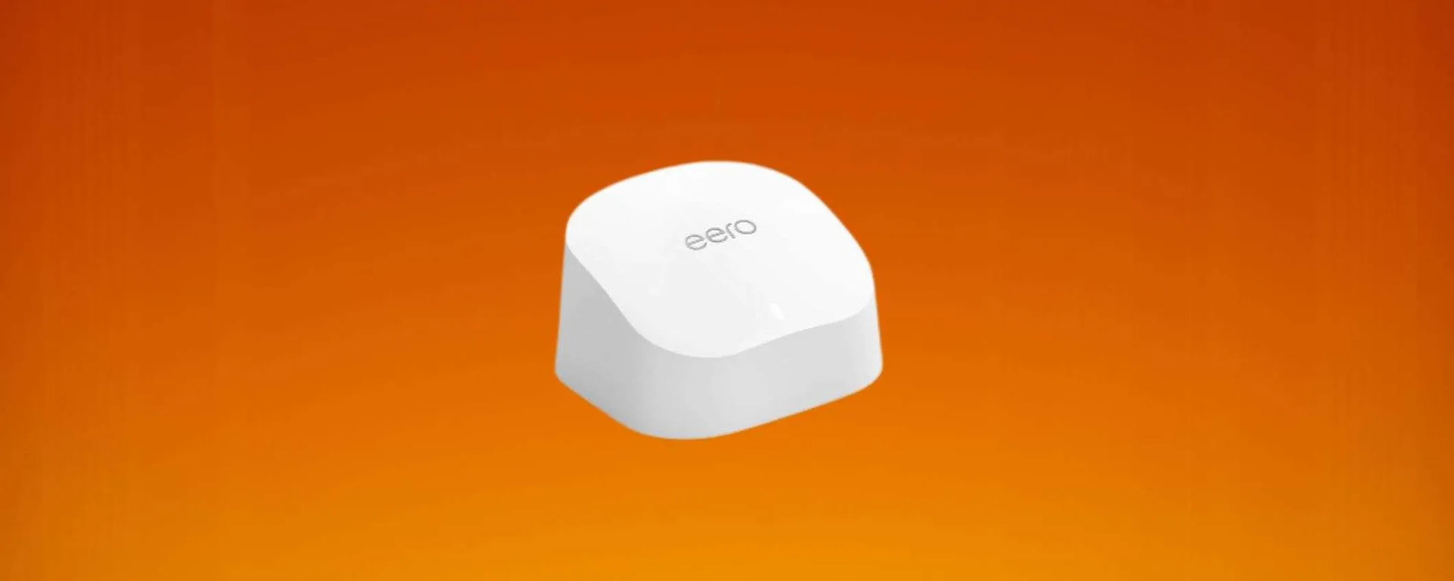 L'Amazon Eero 6 è in offerta a meno di 90€ (-25%): rete mesh potente in tutta la casa