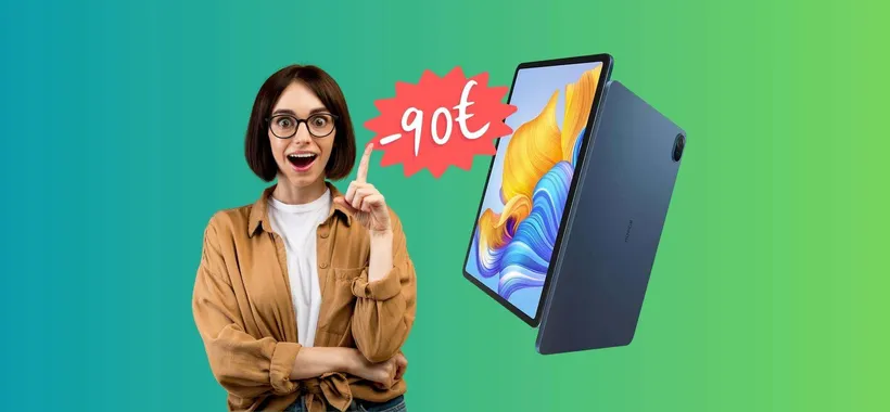 Honor Pad 8: batte tutti i tablet e costa poco, su Amazon a -90€