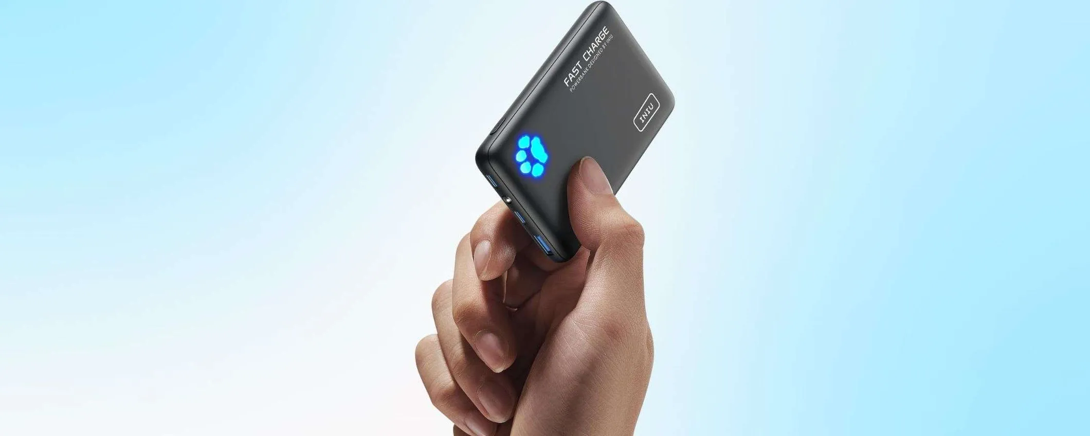 Solo 9,99 euro per questo power bank da 10000mAh in TRIPLO SCONTO Amazon