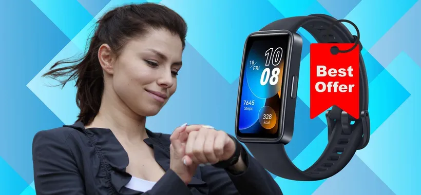 Huawei Band 8 al PREZZO più BASSO del WEB: su Amazon è tuo a 39€