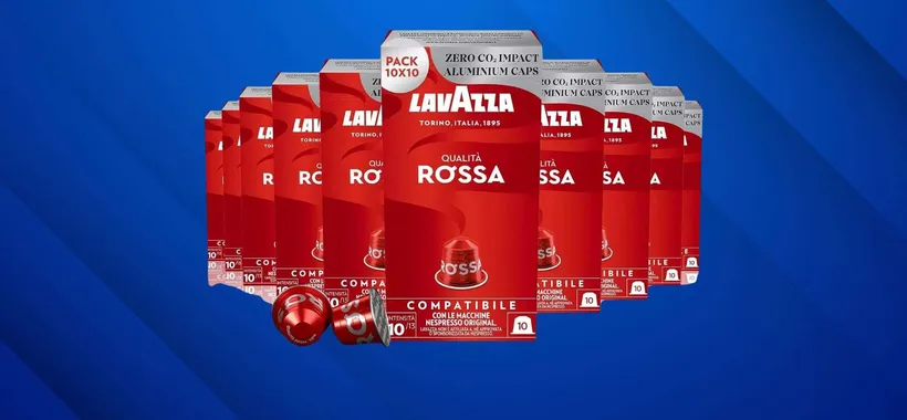 100 Capsule Lavazza compatibili Nespresso in offerta a PREZZO FOLLE (eBay)