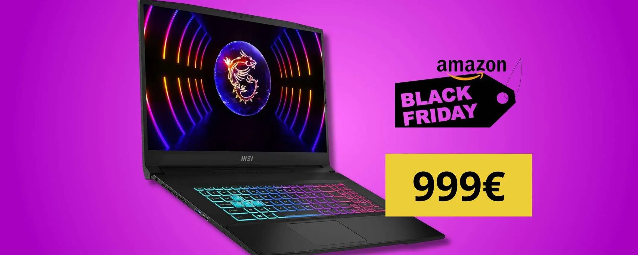 MSI Katana 15 in offerta: RTX 4060 e Intel Core i7 a meno di 1000€