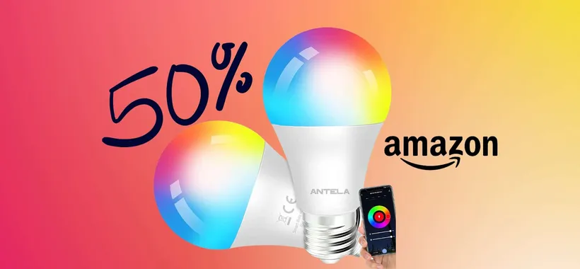 Due lampadine smart al prezzo di una: SCONTO PAZZO di Amazon