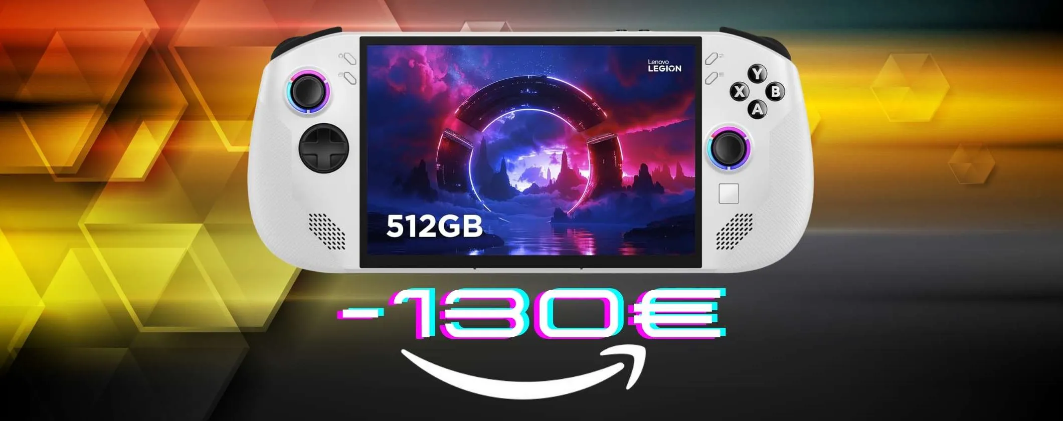 Lenovo Legion Go S: la mitica console da 512GB torna al prezzo più basso