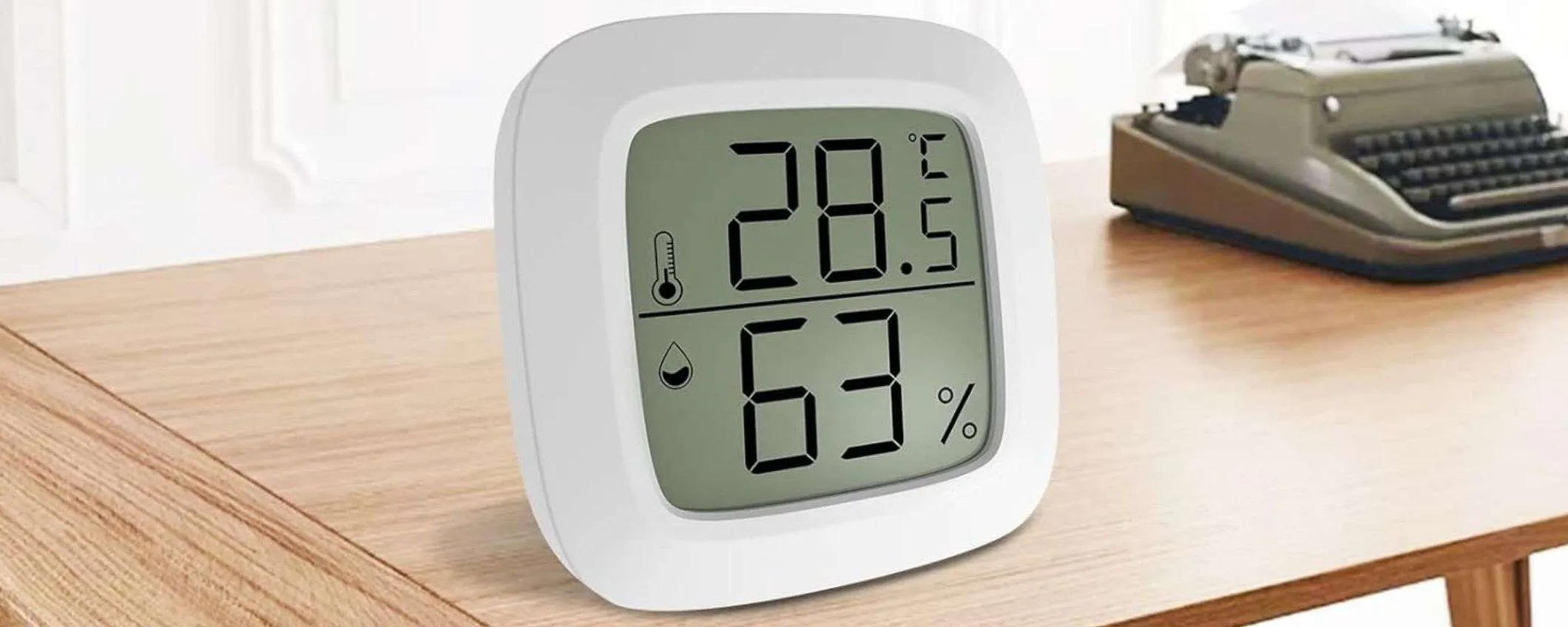Termometro igrometro digitale (quasi) GRATIS su Amazon: solo 1,99€ (50%)