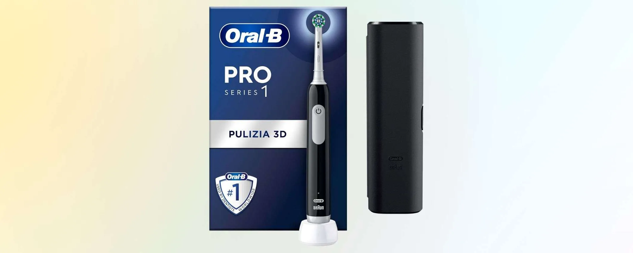 Spazzolino elettrico Oral-B con accessori di ricambio in SUPER SCONTO per il Cyber Monday (-40%)