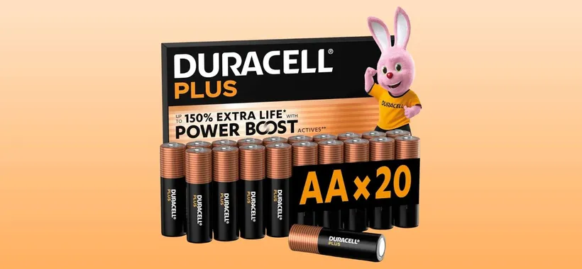 Batterie Duracell AA: confezione da 20 in PREZZO SCORTA su Amazon (-30%)