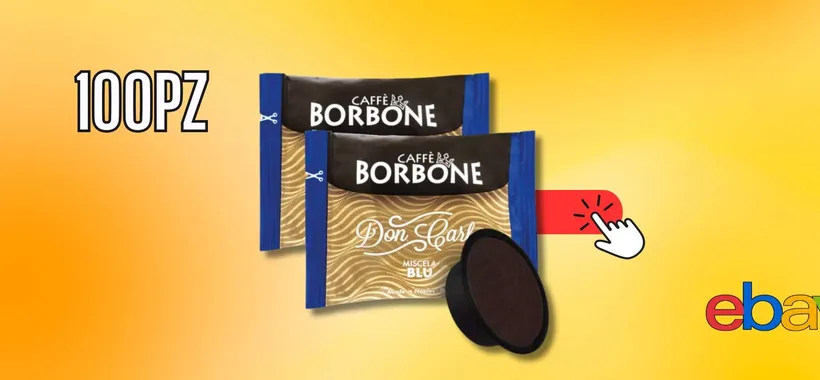 Offerta Caffè Borbone Don Carlo: 100 capsule a prezzo speciale, fai scorta