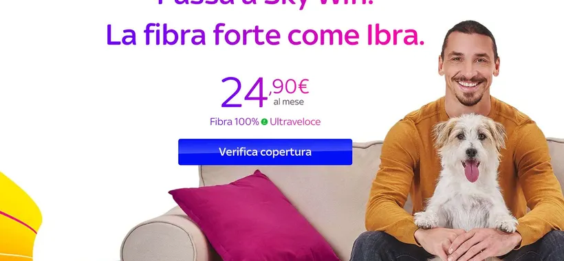 Sky WiFi: Fibra con Sky Q in PROVA a 9€