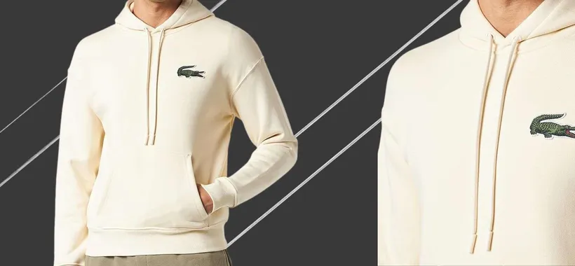 Lacoste, felpa CALDISSIMA con sconto 56% su Amazon: quasi finita (65€)