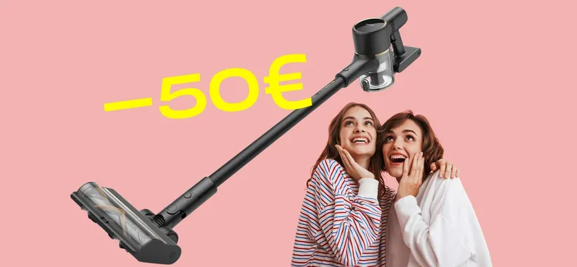 Dreame R10 Pro: la scopa elettrica con batteria da 65min a 50€ in meno