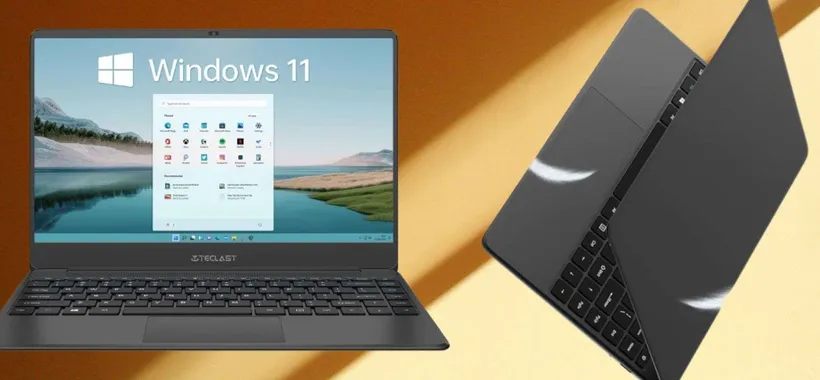 Con 219€ prendi un laptop PAZZESCO: 8/256GB, Windows 11 e design PREMIUM
