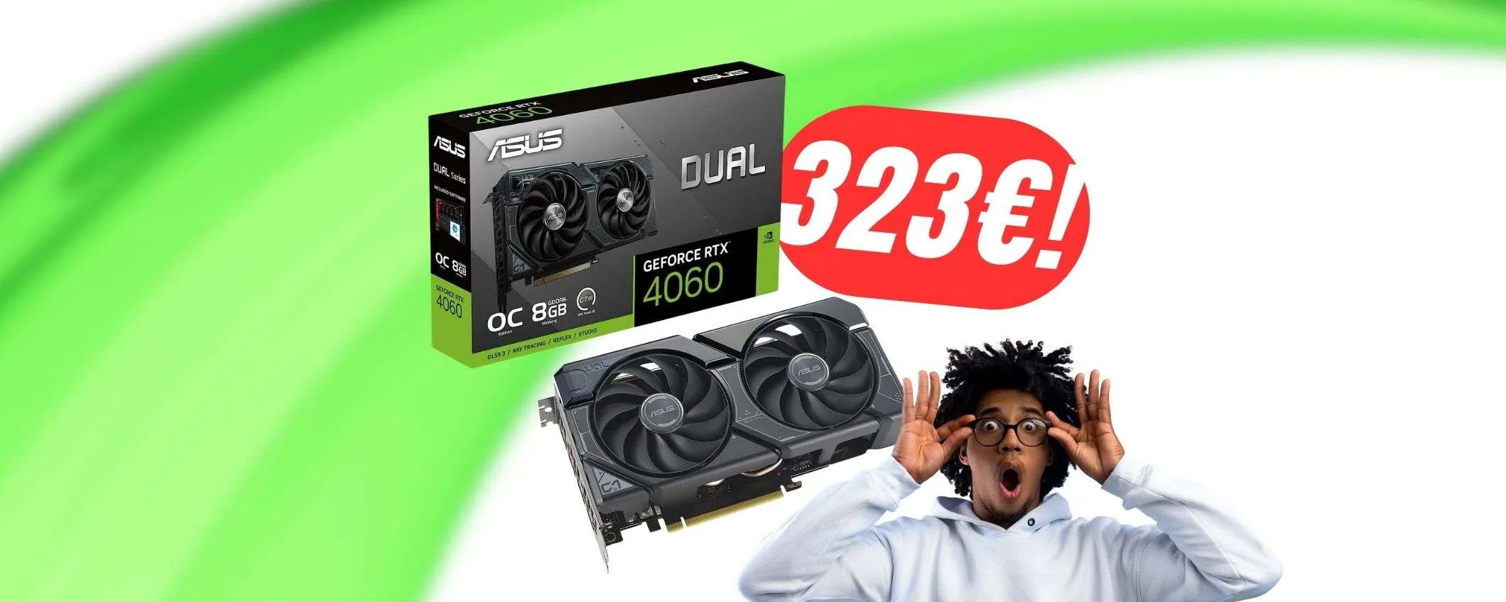 Scheda video NVIDIA RTX 4060 a 323€?! È quasi terminata su Amazon!