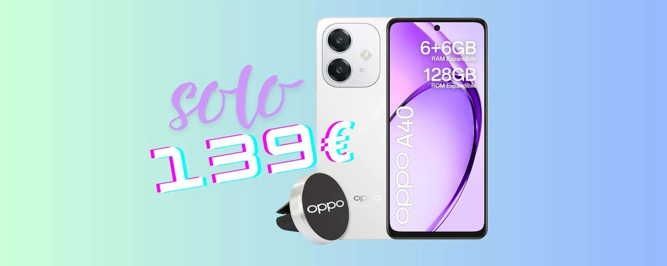 Smartphone ECONOMICO senza fare troppi compromessi? OPPO A40 a 139€