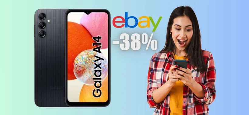 Samsung Galaxy A14: il RE degli entry level a PREZZO WOW (-38%)