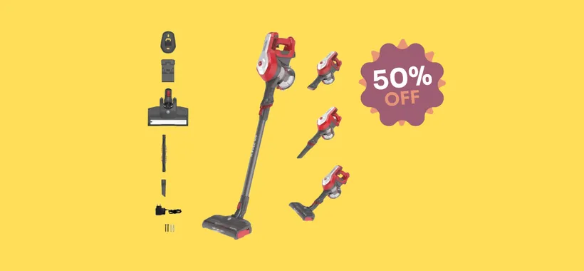 La scopa elettrica Hoover H-FREE 100 a metà prezzo