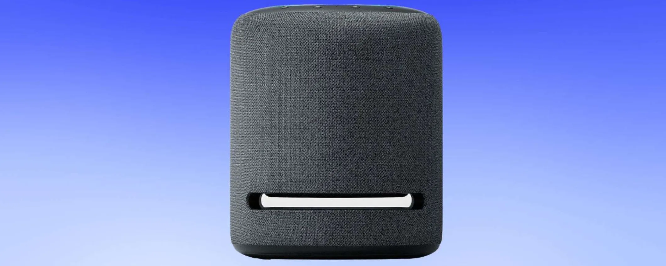 Amazon Echo Studio, prezzo bomba: oggi è tuo a 140,99€ invece di 239,99€