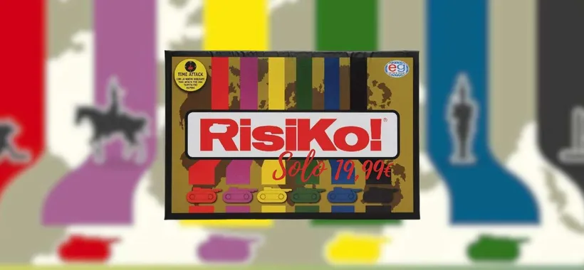 Risiko: solo 20€ al Prime Day per il gioco da tavolo senza tempo